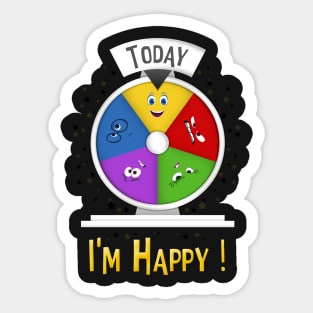 I am Happy ! Sticker